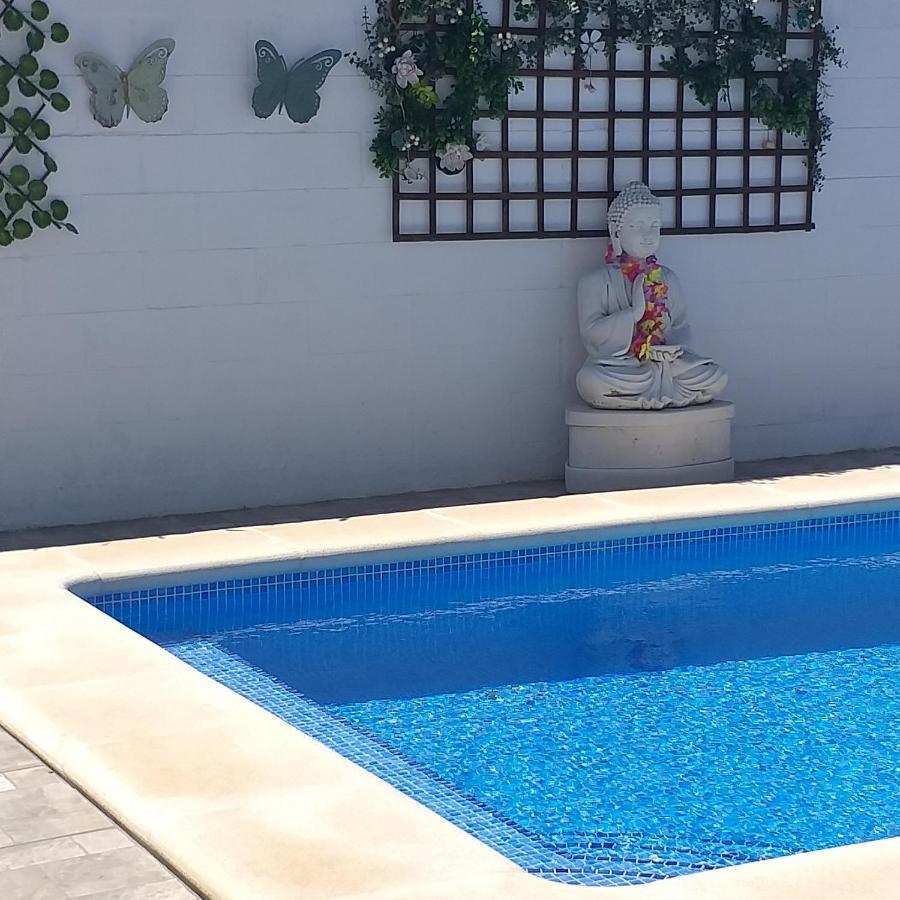 Rojas&Mar Chalet con piscina salina Chiclana de la Frontera Exterior foto