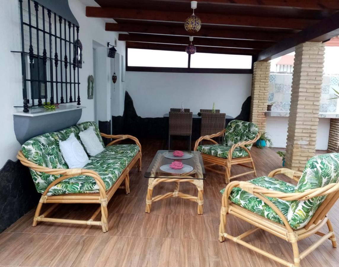 Rojas&Mar Chalet con piscina salina Chiclana de la Frontera Exterior foto